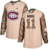 Pánské NHL Montreal Canadiens dresy 11 Saku Koivu Authentic Camo Adidas Veterans Day Practice