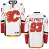 Dámské NHL Calgary Flames dresy 93 Sam Bennett Authentic Bílý Reebok Venkovní hokejové dresy