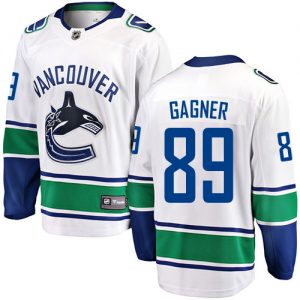 Pánské NHL Vancouver Canucks dresy 89 Sam Gagner Breakaway Bílý Fanatics Branded Venkovní