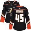 Dámské NHL Anaheim Ducks dresy 45 Sami Vatanen Authentic Černá Adidas Domácí