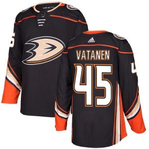 Dětské NHL Anaheim Ducks dresy 45 Sami Vatanen Authentic Černá Adidas Domácí