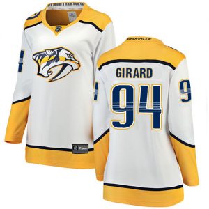 Dámské NHL Nashville Predators dresy 94 Samuel Girard Breakaway Bílý Fanatics Branded Venkovní