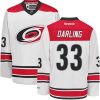 Dětské NHL Carolina Hurricanes dresy 33 Scott Darling Authentic Bílý Reebok Venkovní hokejové dresy