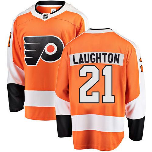 Pánské NHL Philadelphia Flyers dresy 21 Scott Laughton Breakaway Oranžový Fanatics Branded Domácí