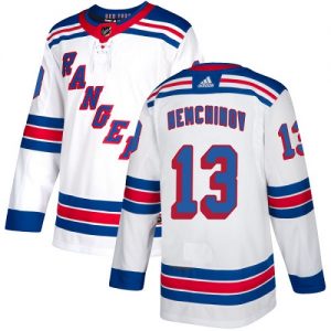 Dámské NHL New York Rangers dresy 13 Sergei Nemchinov Authentic Bílý Adidas Venkovní
