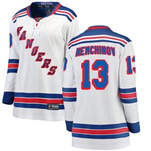 Dámské NHL New York Rangers dresy 13 Sergei Nemchinov Breakaway Bílý Fanatics Branded Venkovní