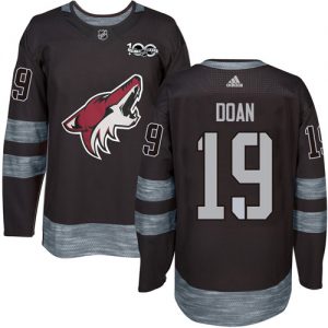 Pánské NHL Arizona Coyotes dresy Shane Doan 19 Authentic Černá Adidas 1917 2017 100th Anniversary