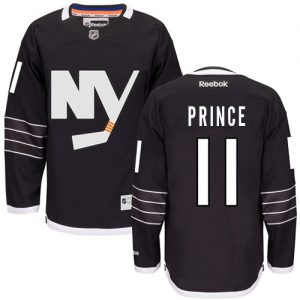 Pánské NHL New York Islanders dresy 11 Shane Prince Authentic Černá Reebok Alternativní hokejové dresy