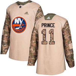Pánské NHL New York Islanders dresy 11 Shane Prince Authentic Camo Adidas Veterans Day Practice