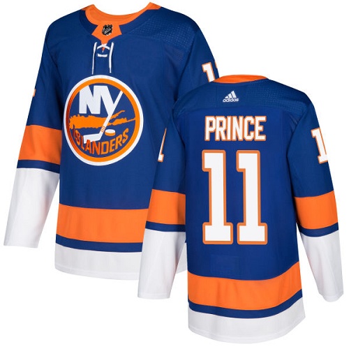 Dětské NHL New York Islanders dresy 11 Shane Prince Authentic královská modrá Adidas Domácí