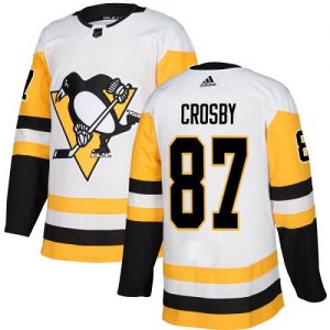 Dámské NHL Pittsburgh Penguins dresy Sidney Crosby 87 Authentic Bílý Adidas Venkovní