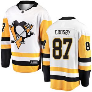 Pánské NHL Pittsburgh Penguins dresy Sidney Crosby 87 Breakaway Bílý Fanatics Branded Venkovní