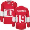 Pánské NHL Detroit Red Wings dresy 19 Steve Yzerman Authentic Throwback Červené CCM Winter Classic