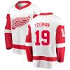 Pánské NHL Detroit Red Wings dresy 19 Steve Yzerman Breakaway Bílý Fanatics Branded Venkovní