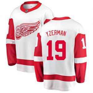 Dětské NHL Detroit Red Wings dresy 19 Steve Yzerman Breakaway Bílý Fanatics Branded Venkovní
