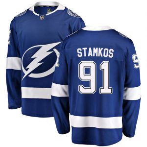 Dětské NHL Tampa Bay Lightning dresy 91 Steven Stamkos Breakaway modrá Fanatics Branded Domácí