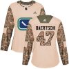 Dámské NHL Vancouver Canucks dresy 47 Sven Baertschi Authentic Camo Adidas Veterans Day Practice