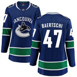 Dámské NHL Vancouver Canucks dresy 47 Sven Baertschi Breakaway modrá Fanatics Branded Domácí