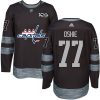 Pánské NHL Washington Capitals dresy 77 T.J. Oshie Authentic Černá Adidas 1917 2017 100th Anniversary