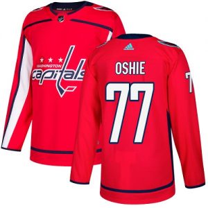 Dětské NHL Washington Capitals dresy 77 T.J. Oshie Authentic Červené Adidas Domácí