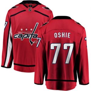 Pánské NHL Washington Capitals dresy 77 T.J. Oshie Breakaway Červené Fanatics Branded Domácí