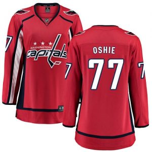 Dámské NHL Washington Capitals dresy 77 T.J. Oshie Breakaway Červené Fanatics Branded Domácí