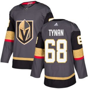 Pánské NHL Vegas Golden Knights dresy 68 T.J. Tynan Authentic Šedá Adidas Domácí