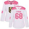 Dámské NHL Vegas Golden Knights dresy 68 T.J. Tynan Authentic Bílý Růžový Adidas Fashion