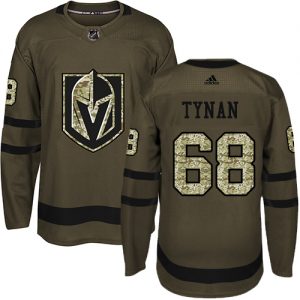 Dětské NHL Vegas Golden Knights dresy 68 T.J. Tynan Authentic Zelená Adidas Salute to Service