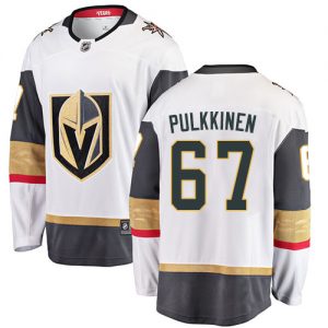 Dětské NHL Vegas Golden Knights dresy 67 Teemu Pulkkinen Breakaway Bílý Fanatics Branded Venkovní