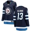 Dámské NHL Winnipeg Jets dresy 13 Teemu Selanne Breakaway Námořnická modrá Fanatics Branded Domácí