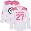 Dámské NHL Winnipeg Jets dresy 27 Teppo Numminen Authentic Bílý Růžový Adidas Fashion