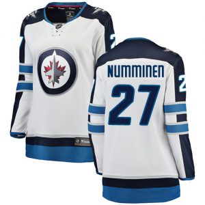Dámské NHL Winnipeg Jets dresy 27 Teppo Numminen Breakaway Bílý Fanatics Branded Venkovní