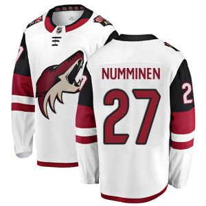Dětské NHL Arizona Coyotes dresy 27 Teppo Numminen Breakaway Bílý Fanatics Branded Venkovní