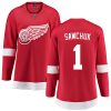 Dámské NHL Detroit Red Wings dresy 1 Terry Sawchuk Breakaway Červené Fanatics Branded Domácí