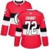 Dámské NHL Ottawa Senators dresy 72 Thomas Chabot Authentic Červené Adidas 2017 100 Classic