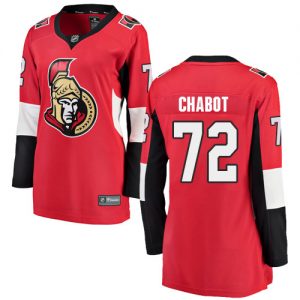 Dámské NHL Ottawa Senators dresy 72 Thomas Chabot Breakaway Červené Fanatics Branded Domácí