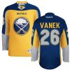 Dětské NHL Buffalo Sabres dresy 26 Thomas Vanek Authentic Zlato Reebok Alternativní hokejové dresy