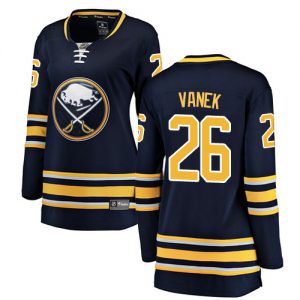 Dámské NHL Buffalo Sabres dresy 26 Thomas Vanek Breakaway Námořnická modrá Fanatics Branded Home