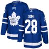 Pánské NHL Toronto Maple Leafs dresy 28 Tie Domi Authentic královská modrá Adidas Domácí