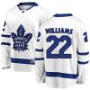 Pánské NHL Toronto Maple Leafs dresy 22 Tiger Williams Breakaway Bílý Fanatics Branded Venkovní