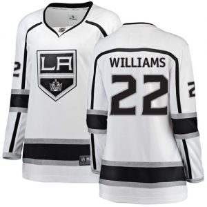 Dámské NHL Los Angeles Kings dresy 22 Tiger Williams Breakaway Bílý Fanatics Branded Venkovní