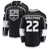 Dětské NHL Los Angeles Kings dresy 22 Tiger Williams Breakaway Černá Fanatics Branded Domácí