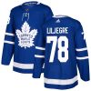Dětské NHL Toronto Maple Leafs dresy 78 Timothy Liljegre Authentic královská modrá Adidas Domácí