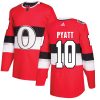 Pánské NHL Ottawa Senators dresy 10 Tom Pyatt Authentic Červené Adidas 2017 100 Classic