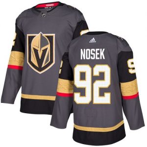 Pánské NHL Vegas Golden Knights dresy 92 Tomas Nosek Authentic Šedá Adidas Domácí