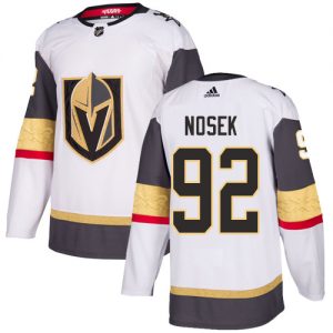 Pánské NHL Vegas Golden Knights dresy 92 Tomas Nosek Authentic Bílý Adidas Venkovní