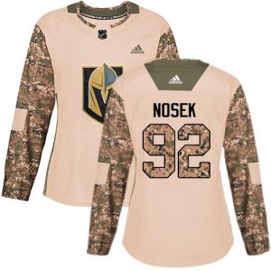 Dámské NHL Vegas Golden Knights dresy 92 Tomas Nosek Authentic Camo Adidas Veterans Day Practice