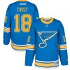 Pánské NHL St. Louis Blues dresy 18 Tony Twist Authentic modrá Reebok 2017 Winter Classic