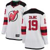 Dámské NHL New Jersey Devils dresy 19 Travis Zajac Breakaway Bílý Fanatics Branded Venkovní